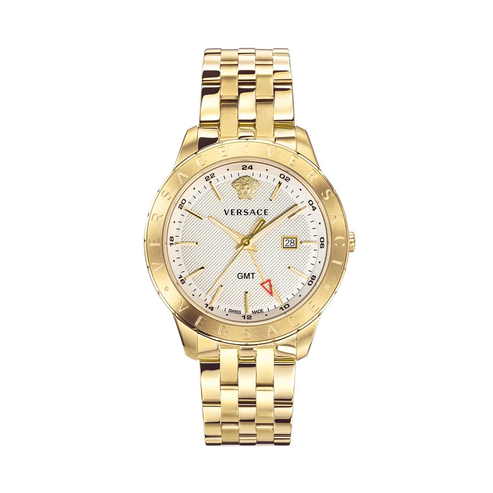 Versace VEBK00518 Univers Quartz White Dial Men's Watch