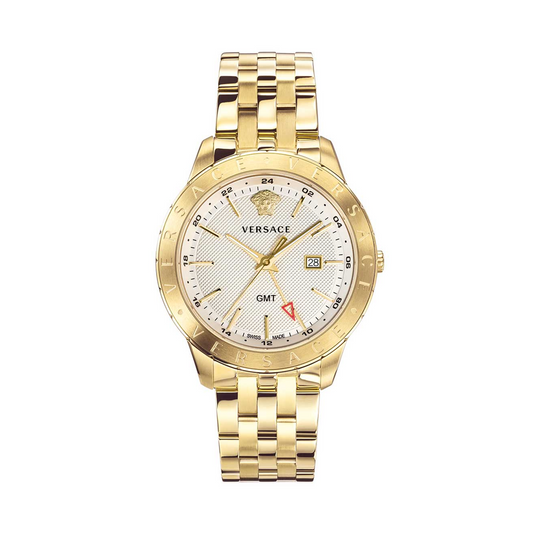 Versace VEBK00518 Univers Quartz White Dial Men's Watch