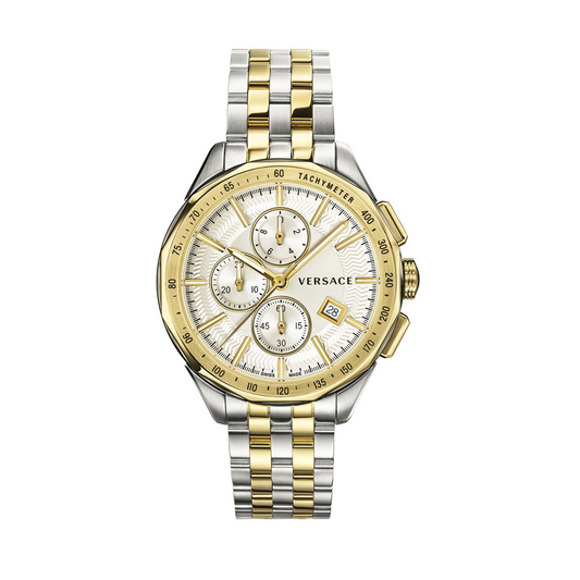 Versace VEBJ00518 Glaze Chronograph Silver Dial Men's Watch