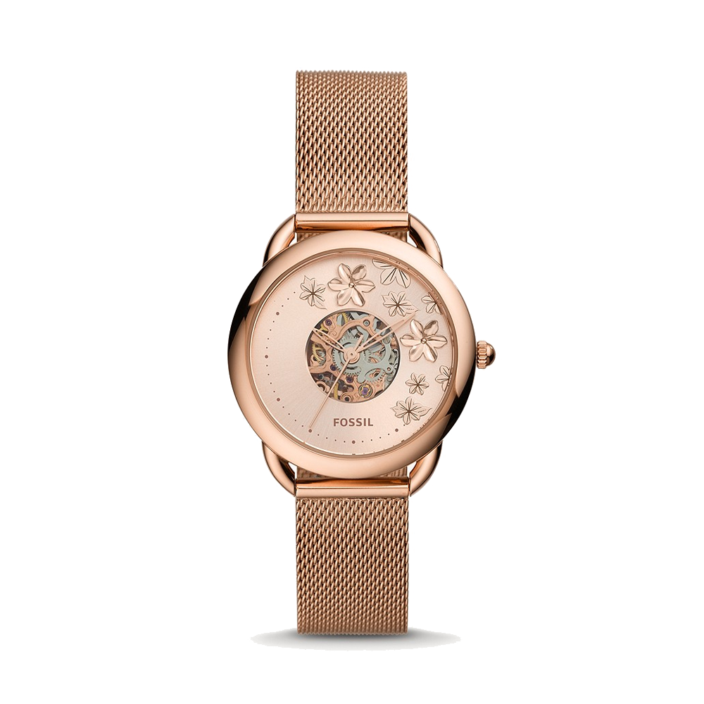 Fossil ME3187 Tailor Analog Rose Gold Dial Women's Watch