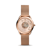 Fossil ME3187 Tailor Analog Rose Gold Dial Women's Watch