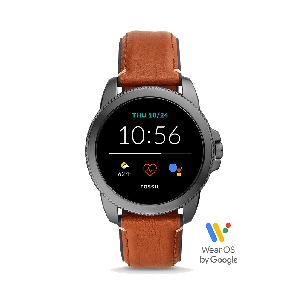 Fossil FTW4055 Gen 5E Digital Black Dial Men's SmartWatch