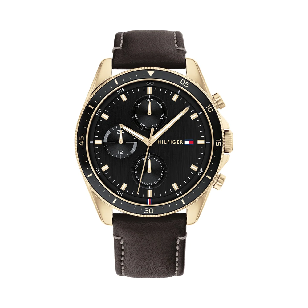 Tommy Hilfiger Parker Analog Black Dial Men's Watch-NCTH1791836W
