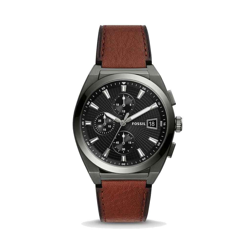Fossil FS5799 Everett Chronograph Stainless Steel Watch For Men