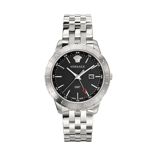 Versace VEBK00418 Univers Analog Black Dial Men Watch