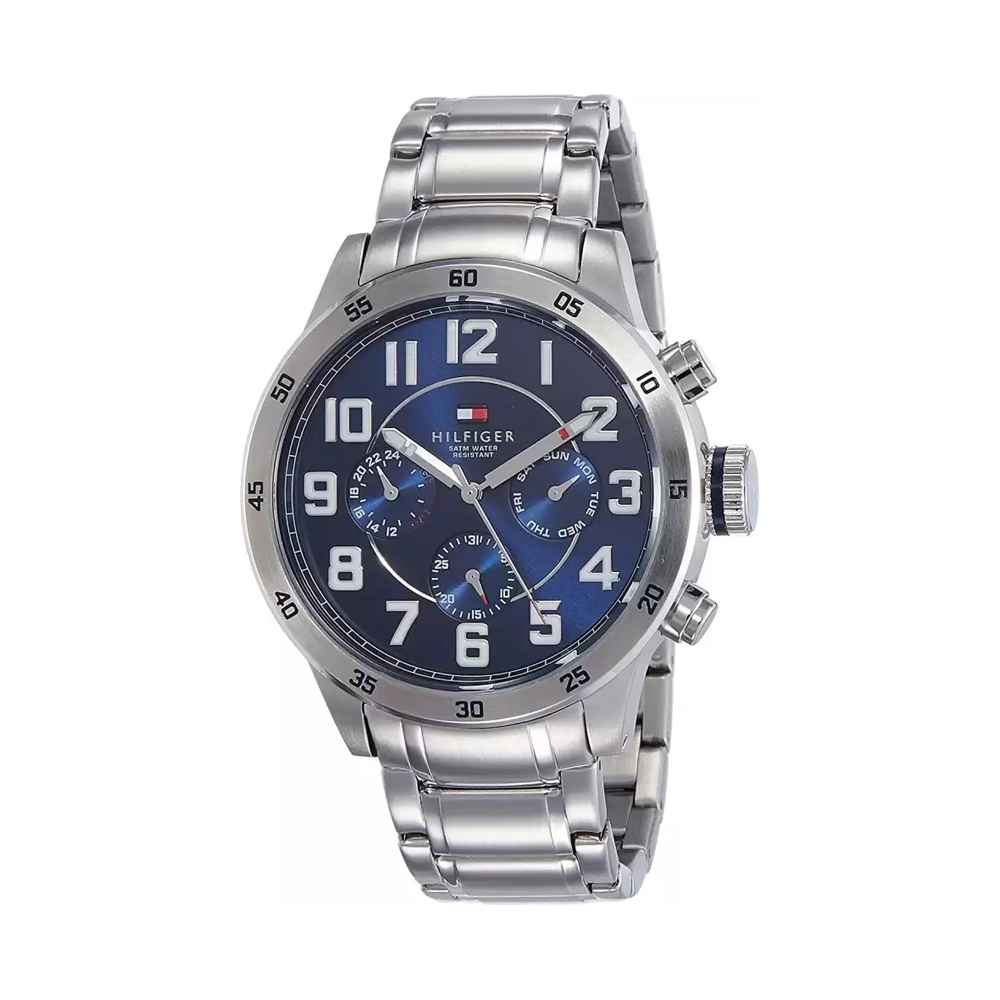 TOMMY HILFIGER TH ESSENTIALS MEN's BLUE DIAL WATCH - NCTH1791753