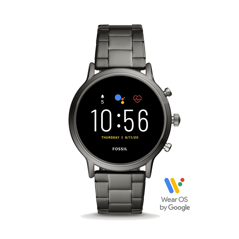 Fossil FTW4024 Gen 5 Carlyle Stainless Steel Touchscreen Men's Smartwatch