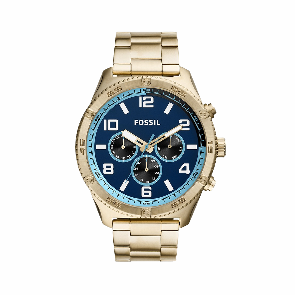 Fossil BQ2531 Gold Stainless Steel Multifunction Men's Watch