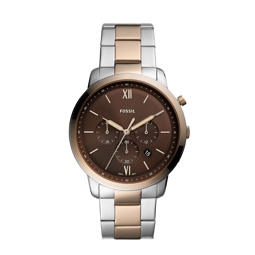 Fossil Neutra Brown Dial Men'S Watch - FS5869