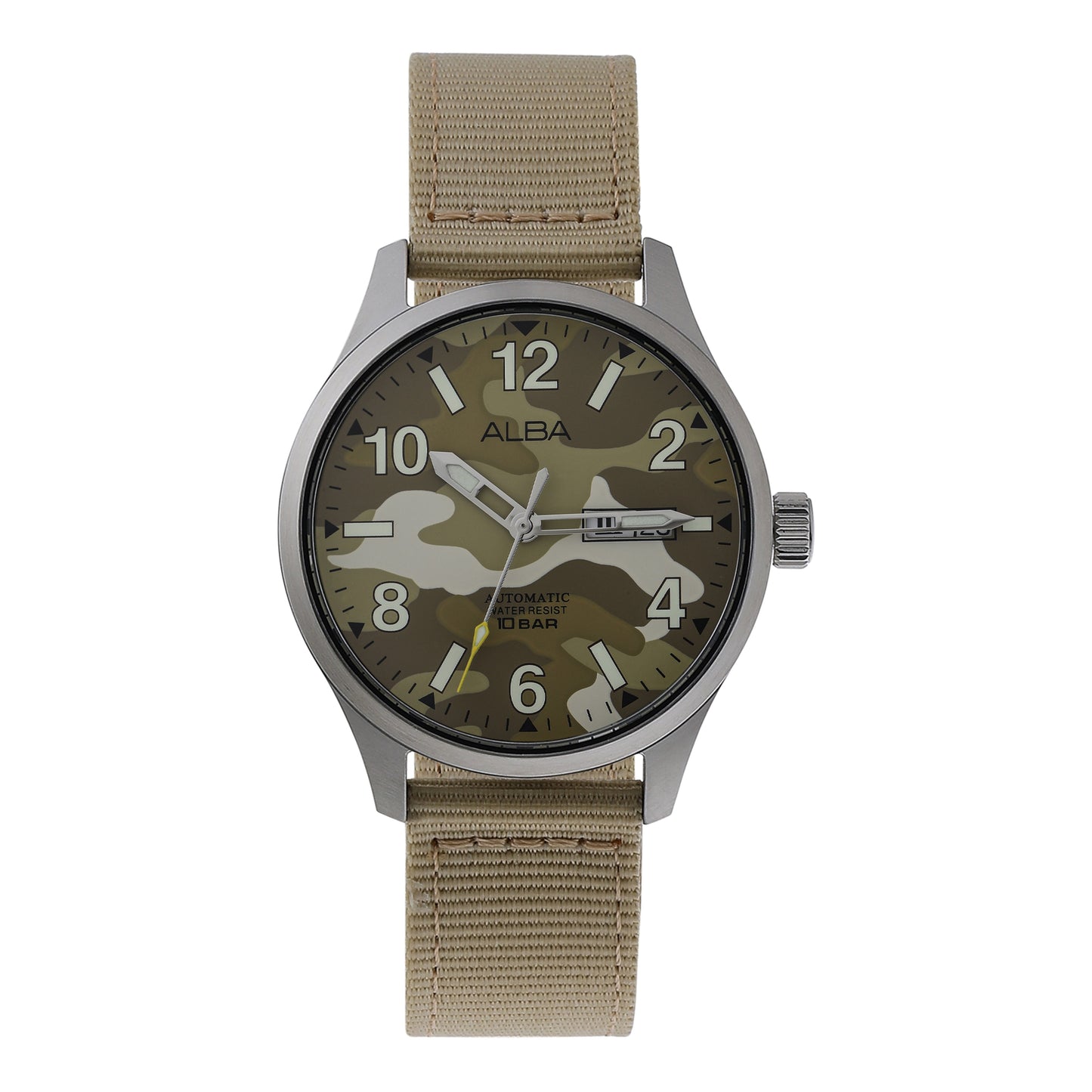 Alba AL4271X1 Mechanical Nylon Strap Watch