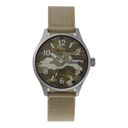 Alba AL4271X1 Mechanical Nylon Strap Watch