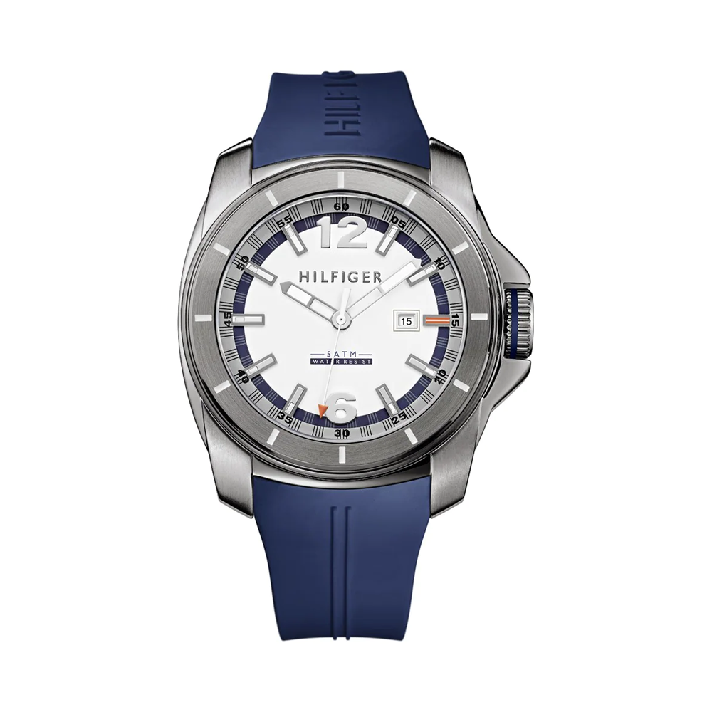 Tommy Hilfiger Analog White Dial Men's Watch - NATH1791113