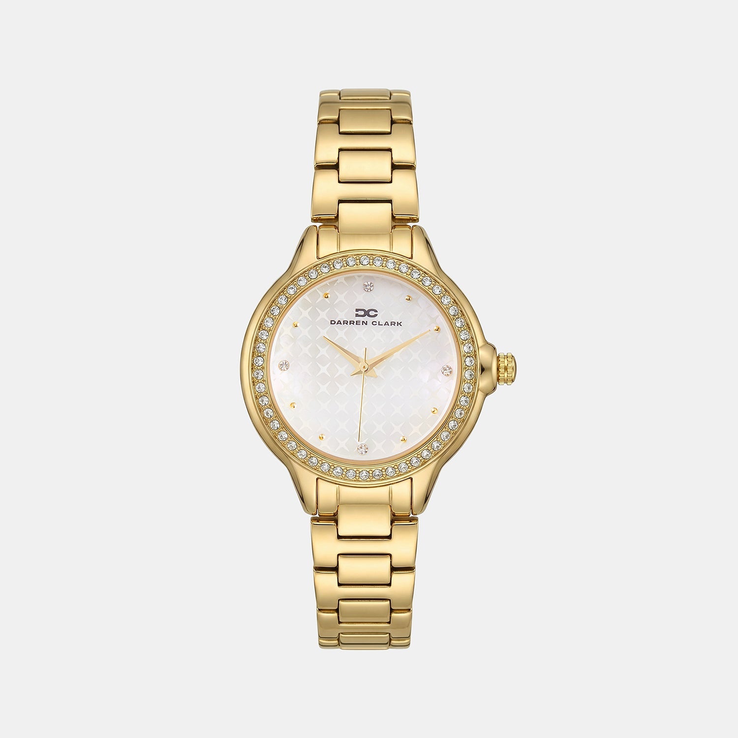 Women Quartz Silver Dial Analog Metal Watch 2015B-M0203