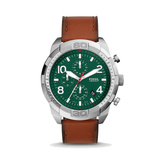 Fossil FS5738 Bronson Analog Green Dial Men's Watch