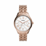 Fossil Redding Analog White Dial Women's Watch - BQ3576