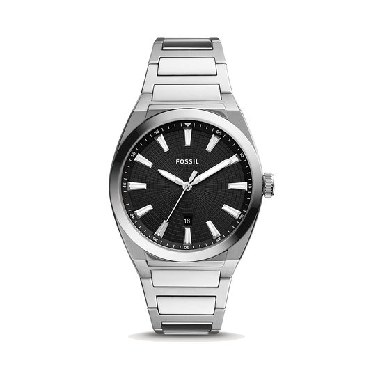Fossil FS5821 Everett Analog Black Dial Men's Watch