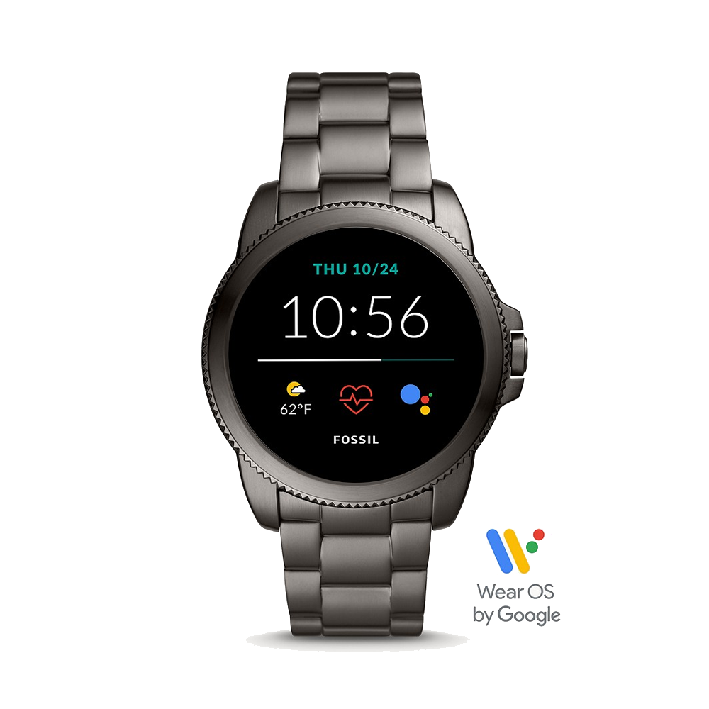 Fossil FTW4049 Gen 5E Digital Black Dial Men's Smartwatch
