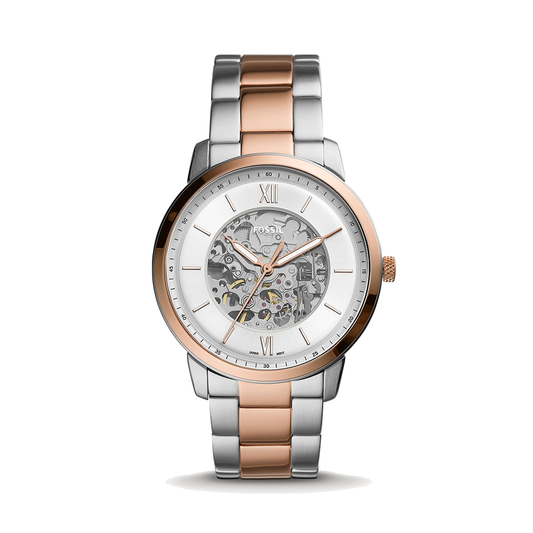 Fossil ME3196 Neutra Analog White Dial Men's Watch