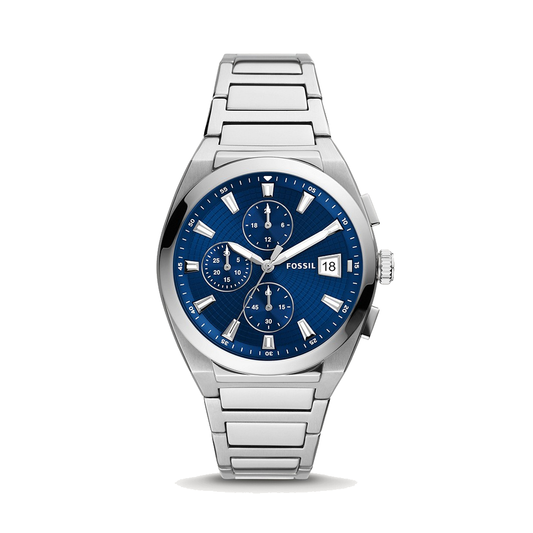 Fossil FS5795 Everett Chronograph Stainless Steel Watch For Men
