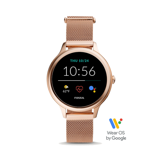Fossil FTW6068 Gen 5E Digital Black Dial Women's Smart Watch