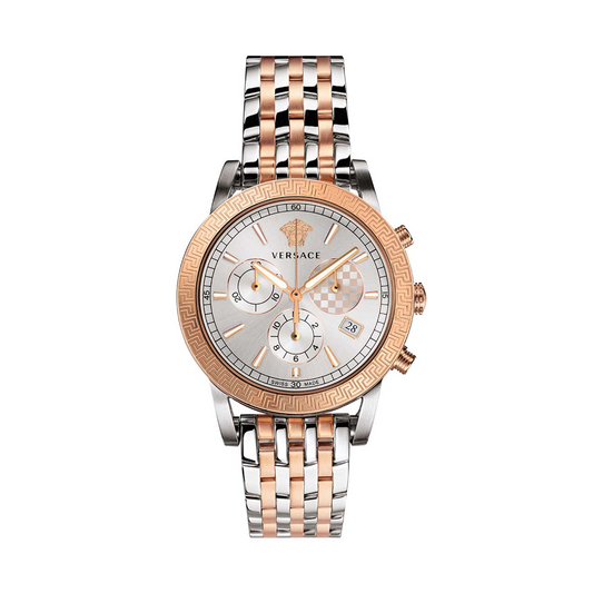 VERSACE VELT00319 Sport Tech Chronograph Quartz Silver Dial Men's Watch