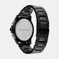 Aqueous Men Quartz Black Dial Analog Stainless Steel Watch 25200382