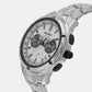 Coutura Men Quartz White Dial Chronograph Stainless Steel Watch SSB433P9