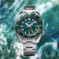 Prospex Men Solar Green Dial Analog Stainless Steel Watch SFK003J1