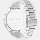 Sport Men Quartz Blue Dial Chronograph Stainless Steel Watch 25200208