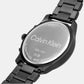 Sport Men Quartz Black Dial Chronograph Stainless Steel Watch 25200209