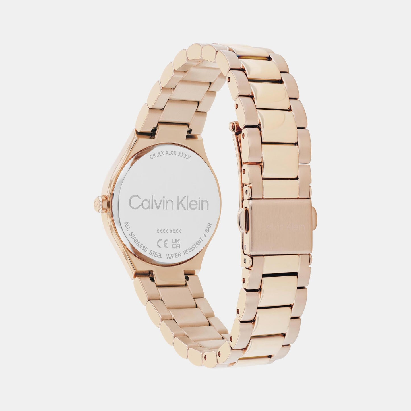 Admire Women Quartz Rose Gold Dial Analog Stainless Steel Watch 25200334