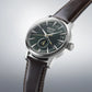 Presage Men Automatic Green Dial Analog Leather Watch SSA459J1