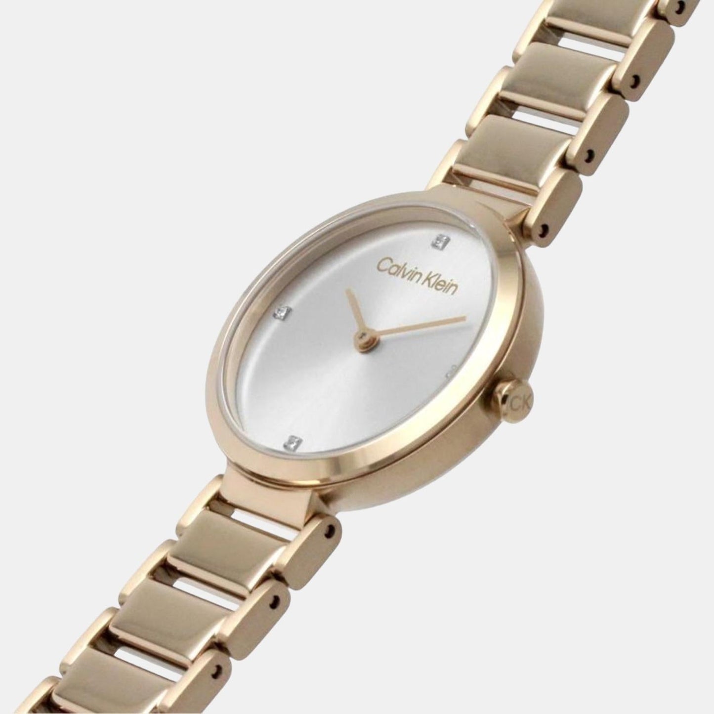 Minimalistic T Bar Women Quartz Grey Dial Analog Stainless Steel Watch 25200140