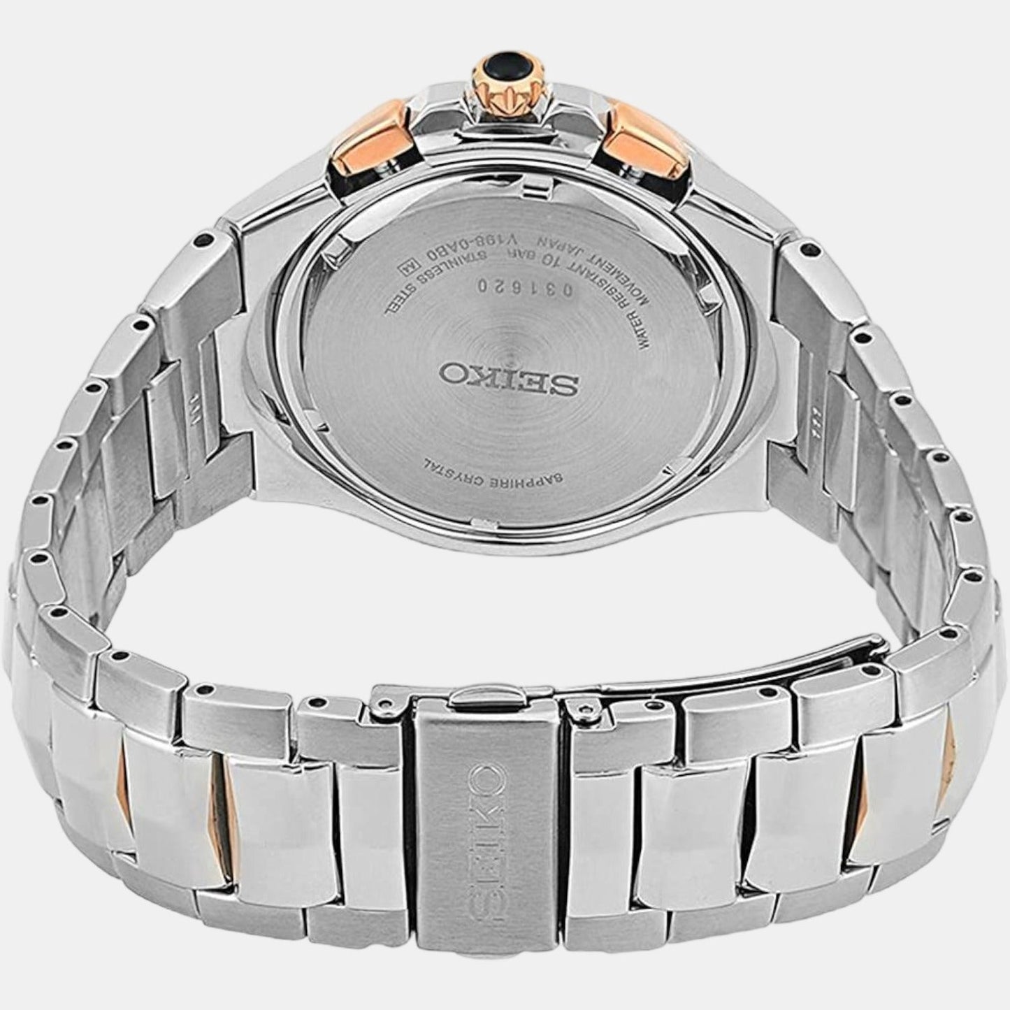 Coutura Men Solar Grey Dial Analog Stainless Steel Watch SSC788P9