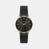Lola Women Quartz Black Dial Analog Stainless Steel Watch AX5548