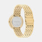 Twisted Bezel Women Quartz Mother Of Pearl Dial Analog Stainless Steel Watch 25200321