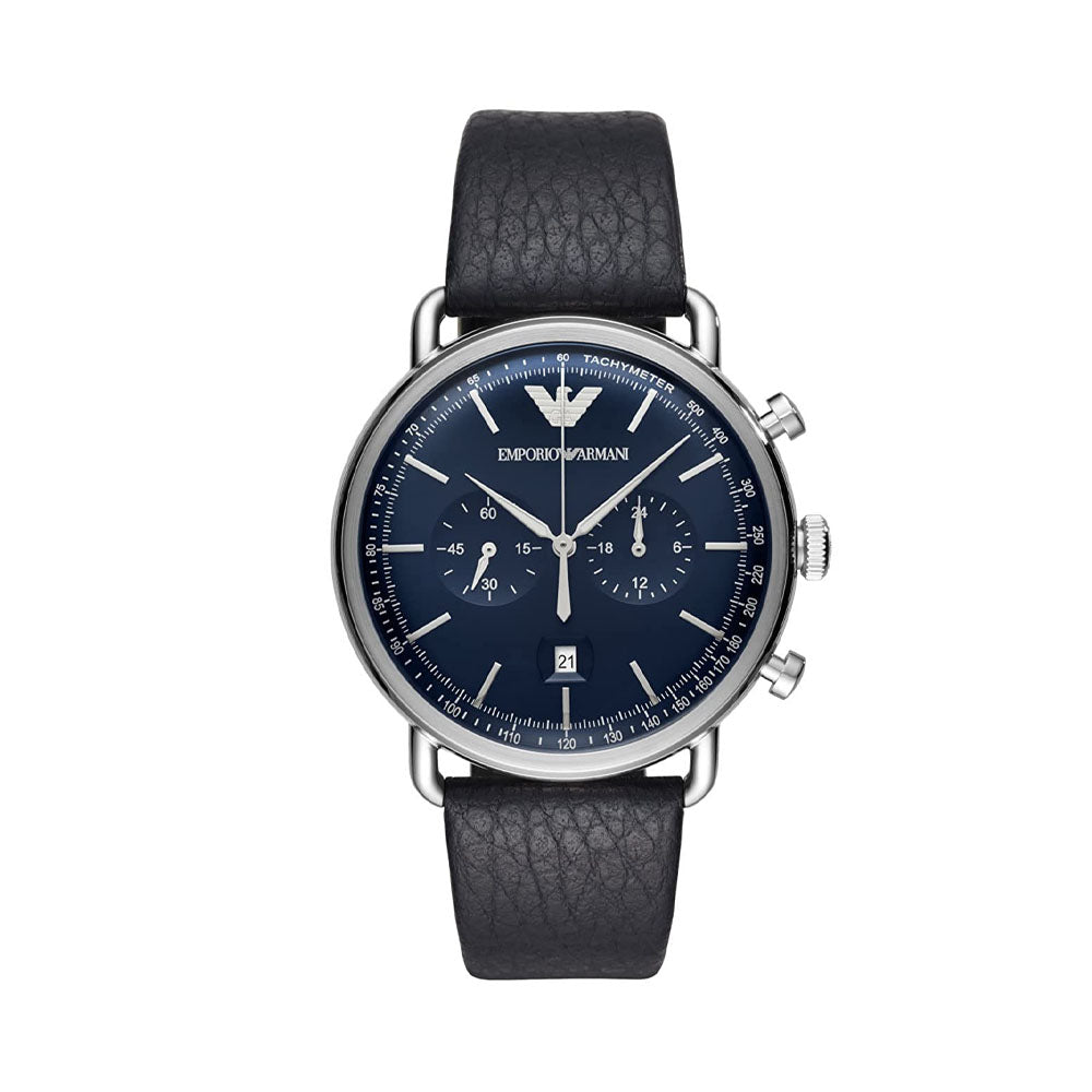 Emporio Armani Analog Blue Dial Men's Watch-AR11105