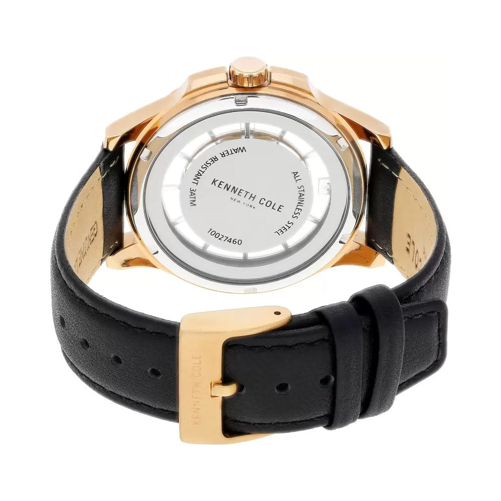 Kenneth Cole Analog White Dial Men's Watch - KC10027460MNJ