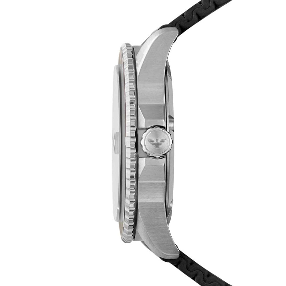 Emporio Armani Diver Analog Black Dial Men's Watch-AR11341