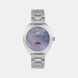 Women Quartz Mother Of Pearl Dial Analog Metal Watch 2011A-M0117