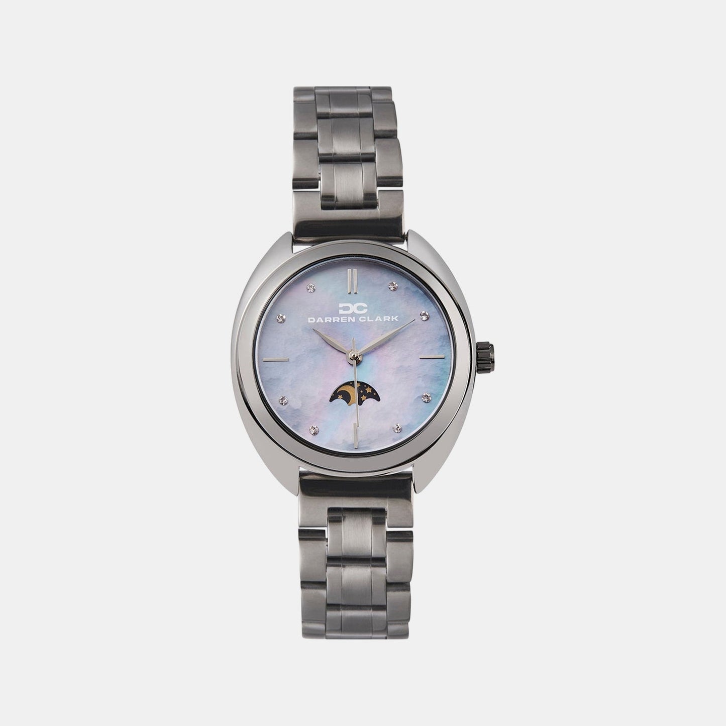 Women Quartz Mother Of Pearl Dial Analog Metal Watch 2011J-M0817