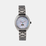 Women Quartz Mother Of Pearl Dial Analog Metal Watch 2011J-M0817
