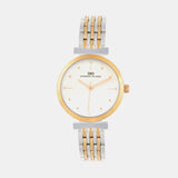 Women Quartz Silver Dial Analog Metal Watch 2013E-M1303