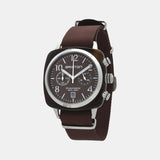 Clubmaster Classic Unisex Quartz Brown Dial Chronograph NATO Watch 20140.SA.T.37.NTCH