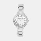 Women Quartz Silver Dial Analog Metal Watch 2017A-M0103