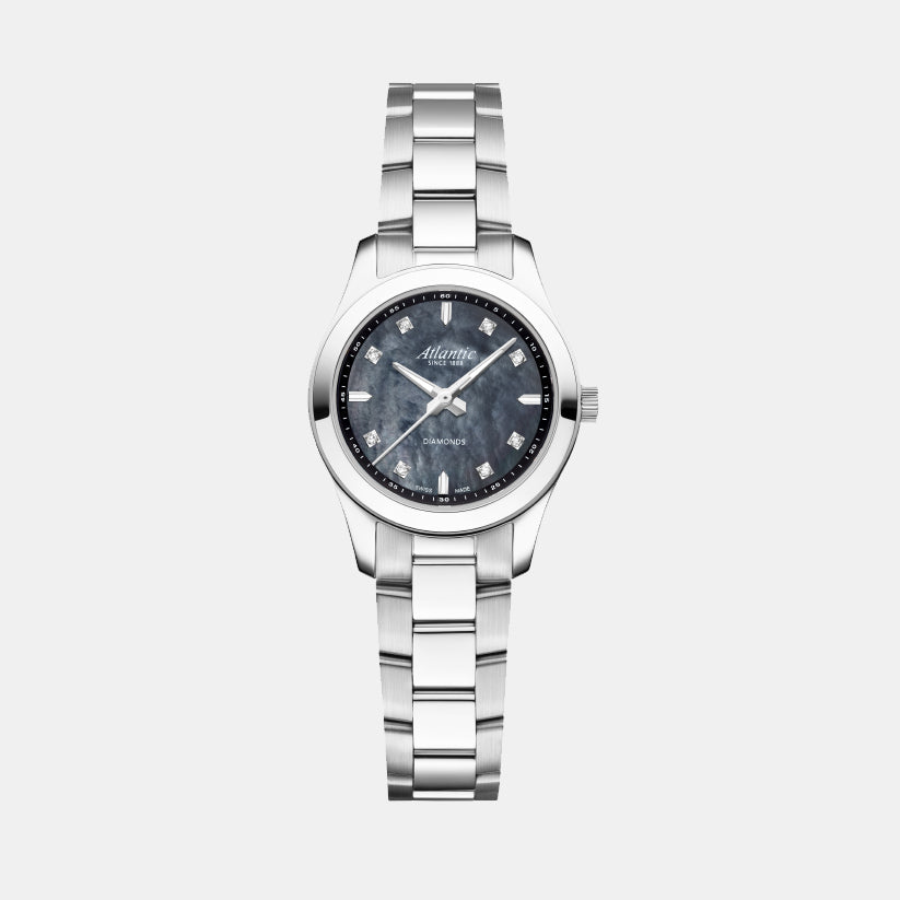 Women Quartz Mother Of Pearl Dial Analog Stainless Steel Watch 20335.41.07BK