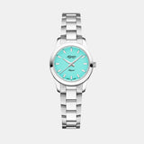Women Quartz Turquoise Dial Analog Stainless Steel Watch 20335.41.91TQ