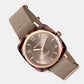Clubmaster Chic Women Quartz Grey Dial Analog NATO Watch 21536.PRA.UBR.30.NT