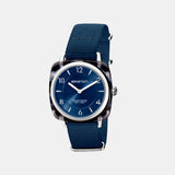 Clubmaster Chic Women Quartz Blue Dial Analog NATO Watch 21536.SA.UB.33.NMB