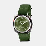 Clubmaster Chic Women Quartz Green Dial Analog NATO Watch 21536.SA.UG.26.NOL